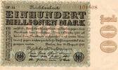 Allemagne 100 Millionen mark ALLEMAGNE - PICK 107 d - 100 MILLIONEN MARK - 22/08/1923 -