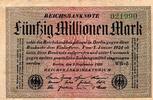 Allemagne 50.000.000 Mark ALLEMAGNE - PICK 109 b - 50 000 000 MARK - 01/09/1923 -