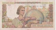 France 10 000 Francs France - 10 000 Francs 1952 - 06/03 - Génie Français - T.2611 -