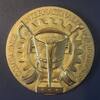 France 02 - MEDAILLE - COMPAGNIE INTERNATIONALE DU CHAUFFAGE - METAL DORE -