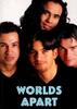 Carte postale - GROUPE MUSIQUE BRITANNIQUE - WORLDS APART -