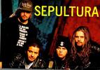 Carte postale - GROUPE ROCK BRESILIEN - SEPULTURA -