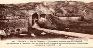 France 55100 - VERDUN - FORT DE TAVANNES - VIOLEMMENT BOMBARDÉ PAR LES ALLEMANDS -