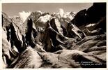 France 74400 - Chamonix - MER DE GLACE - LES SERACS -