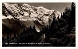 France 74400 - Chamonix - VUE SUR LE MONT-BLANC ET DOME DU GOUTER -