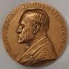 France MEDAILLE - HENRI GERMAIN - FONDATEUR DU CREDIT LYONNAIS - PILLET - 1910 - BRONZE -