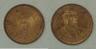 Ile Maurice 5 Cents Ile Maurice - 5 Cents 1999 -