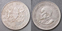 Kenya 1 Shilling KENYA - KM 14 - 1 SHILLING 1975 - Mzee Jomo Kenyatta -