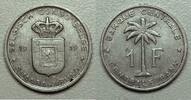 Congo Belge 1 Franc Congo Belge - 1 Franc 1959 -