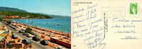 France  83 - LA CORNICHE DES MAURES - LA PLAGE  1,99 EUR  + 3,20 EUR frais d'envoi