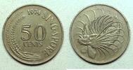 Singapour 50 Cents Singapour - 50 Cents 1974 - Rascasse volante -