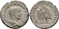 ROMAN EMPIRE Tetradrachm SELEUCIS and PIERIA. Antioch. Philip II, Caesar (AD 244–247). AD 247. -