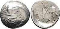 CELTIC WORLD Tetradrachm Celts in Eastern Europe. Imitating Philip II of Macedon. 'Sattelkopfpferd' type -