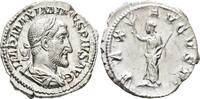 ROMAN EMPIRE Denarius Maximinus I Thrax (AD 235–238). Rome mint, AD 235. Fine portrait! -