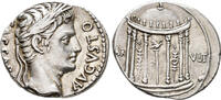 ROMAN EMPIRE Denarius Augustus (27 BC–AD 14). Uncertain mint in Spain (Colonia Patricia?), 19–18 BC. -