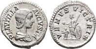 ROMAN EMPIRE Denarius Plautilla, wife of Caracalla, (AD 202–205). Rome mint, AD 204. -