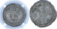 France Gros Féodales - Lorraine - Charles II - Gros - Nancy - NGC XF 45 -