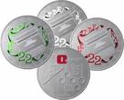Italie 2020 Série des 3 x 5 Euro Olivetti Lettera 22 Colorisées- en folder - Argent NEUF