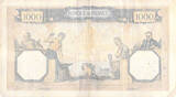 France 1937 1000 Francs Cérès et Mercure - 16-12-1937 - Série P.3130 - PTTB