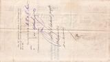 Martinique 1882 5000 Francs - Traite du Trésor Public - Sign. Chazal - 18-10-1882 - Kol.N°46 TTB
