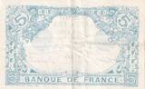 France 1916 5 Francs - Bleu - 11-02-1916 - Série B.10284 SUP