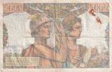 France 1953 5000 Francs - Terre et Mer - 02-01-1953 - Série X.119 - F.48.08 PTTB