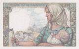 France 1942 10 Francs - Mineur - 15-10-1942 - Série P.15 - F.08.04 SPL