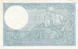 France 1939 10 Francs - Minerve - 21-09-1939 - Série X.72552 SUP