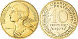 France  10 Centimes Marianne - 1977 - Issu de Coffret TTB