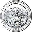 USA 2012 1/4 Dollar Denali - P Philadephie NEUF