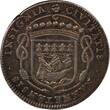 France 1 jeton Maire de Nantes - Jean Poullain, Sieur De La Vincendiere - Jeton Argent 1661 TB+/TTB