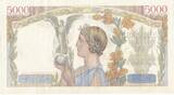 France 1943 5000 Francs - Victoire - 11-02-1943 - Série D.1170 SUP