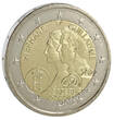 Luxembourg 2022 Pièce 2 Euros Commémo. BU Coincard 2022 - 10 ans du mariage du couple héritier Grand-Ducal