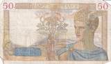France 1938 50 Francs Cérès - 31-03-1938 - Série D.8008 TB+