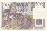 France 1946 500 Francs - Chateaubriand - 12-09-1946 - Série Z.89 SUP