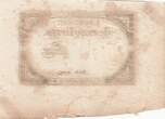 France  5 Livres - 10 Brumaire An II (31.10.1793) - Sign. Bancey - Série 22033 TTB