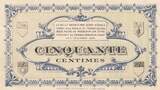 France  50 Centimes - Lons-le-Saunier - Chambre de Commerce - 1918 - Série 956 TTB