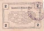 France 1916 2 Francs - Fourmies - Bon Régional - 08-05-1916 - Série 3 SUP