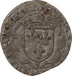 France 1541-1547 FRANCOIS I - DOUZAIN A LA CROISETTE, 1er TYPE - GRENOBLE TB+/TTB