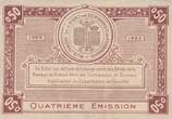 France  0.5 franc - Chambre de Commerce de Caen et Honfleur - 1920 - Série B SUP