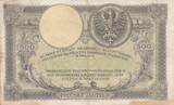 Pologne 1919 500 Zlotych - T. Kosciuszko - Aigle couronné - 28-02-1919 - Série S.A.4967287 TTB