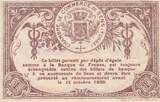 France 1915 1 Franc - Sens - Chambre de Commerce - 04-09-1915 TTB