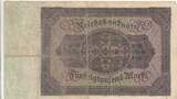 Allemagne  50000 Mark Bourgmaistre Brauweiler - 1922 Série D.14 TTB
