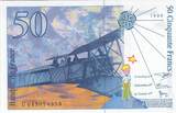 France  50 Francs - Saint-Exupéry - 1999 - Série U.049 NEUF