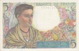 France 1943 5 Francs - Berger - 22-07-1943 - Série Y.37 P.NEUF