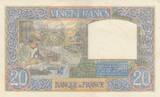 France 1941 20 Francs Science et Travail - 04-12-1941 - Série C.6722 PSPL