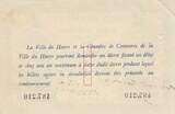 France  1 Franc - Havre - Chambre de Commerce - 1915 TTB