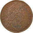 France 1 jeton XVIIe Siècle Edifices Publics, Louis XIV - Jeton Cuivre - XVII Siècle Nuremberg TTB+/SUP
