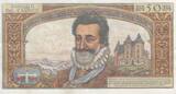 France 1960 50 NF - Henri IV - 07-04-1960 - Série Q.54 SUP
