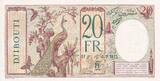 Djibouti  20 Francs au Paon - Spécimen - ND (1941) SPL+